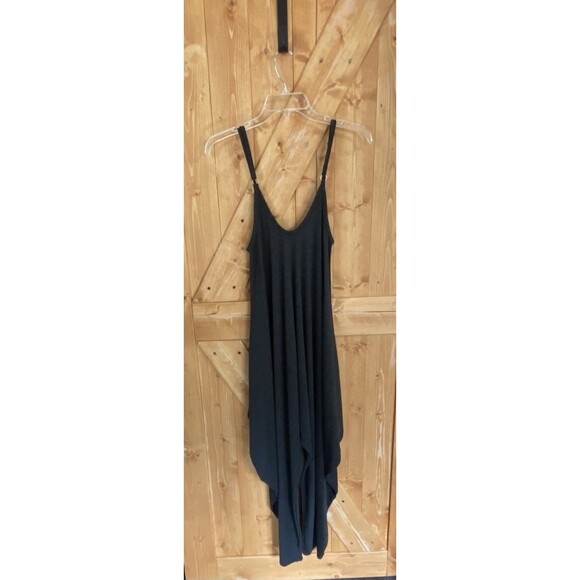 Three Bird Nest Harem Jumpsuit Women’s Black Boho Oversized Romper Size Small - Picture 2 of 11